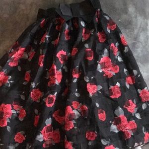 Floral skirt